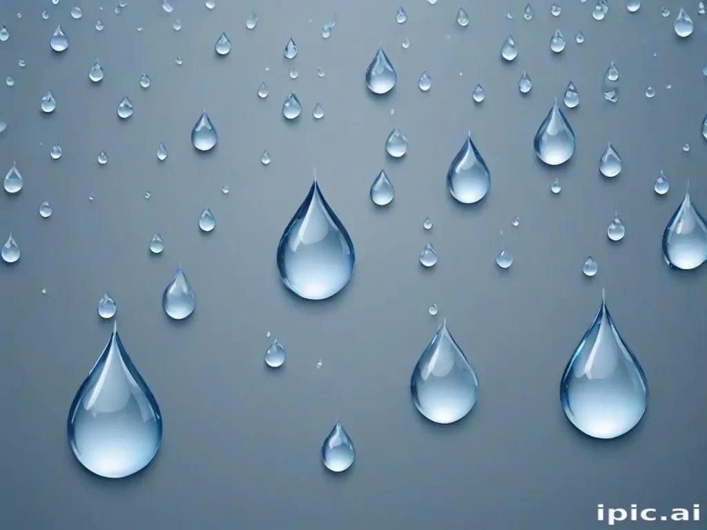 water drops clip art