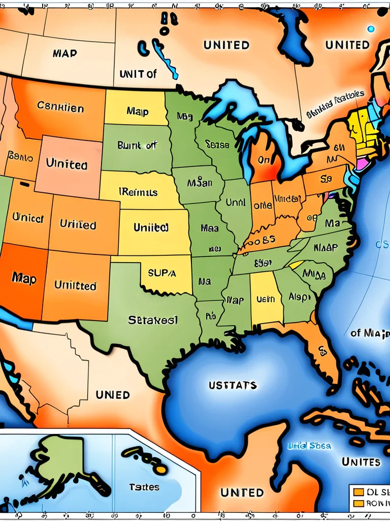 map of united states