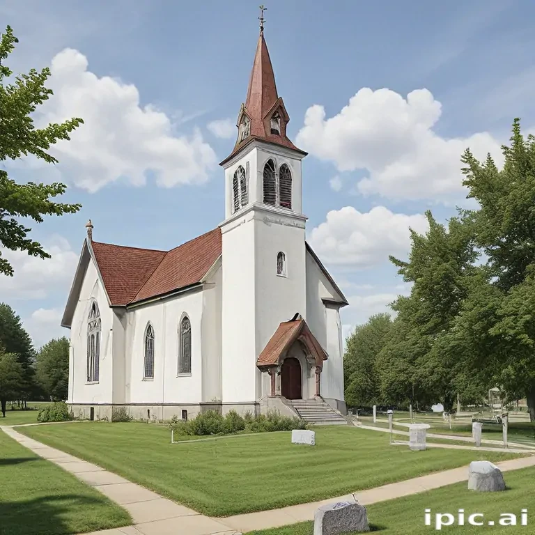 church drawing
