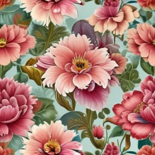 color drawings of flowers