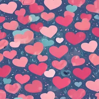 cute heart backgrounds