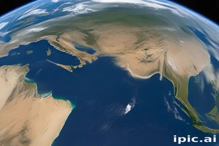 earth from space