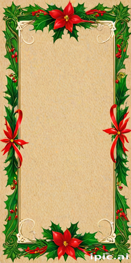 frame clipart christmas