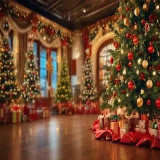 christmas party background