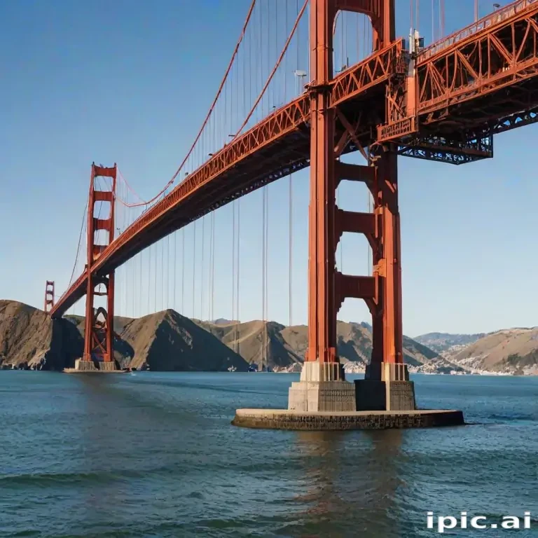clipart golden gate bridge