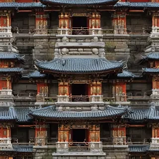 temple background
