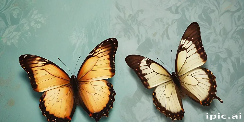 butterfly wall paper