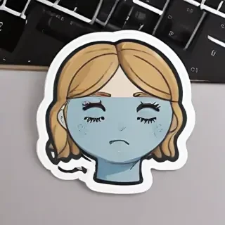 sad sticker