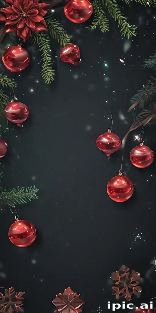 xmas phone background