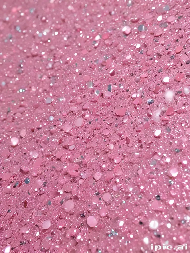 pink glitter aesthetic