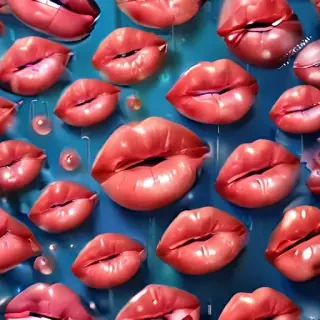 lips background