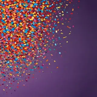 confetti vector