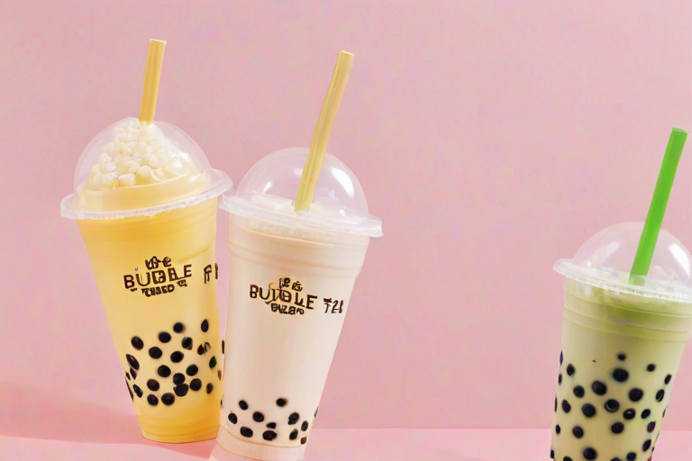 bubble tea background