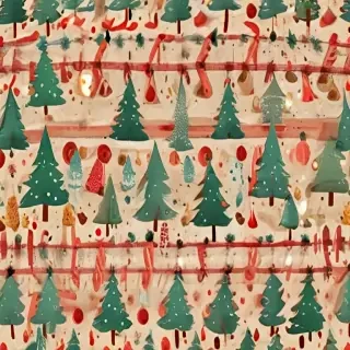 retro christmas image