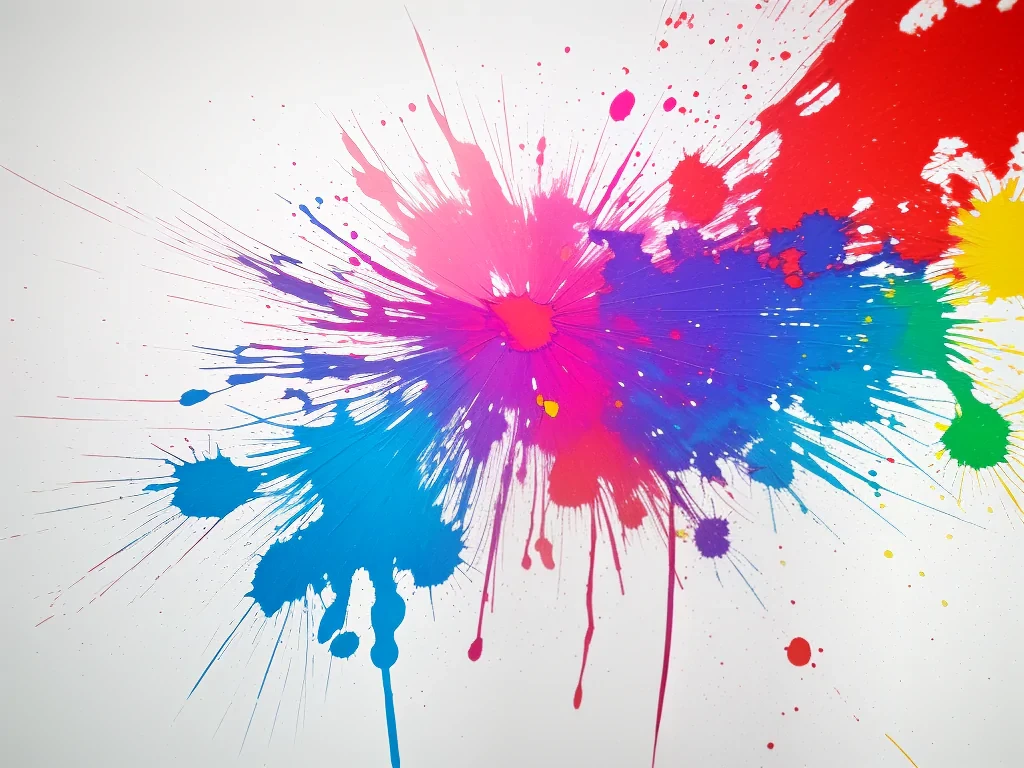background paint splatter