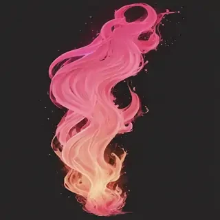 pink flames png