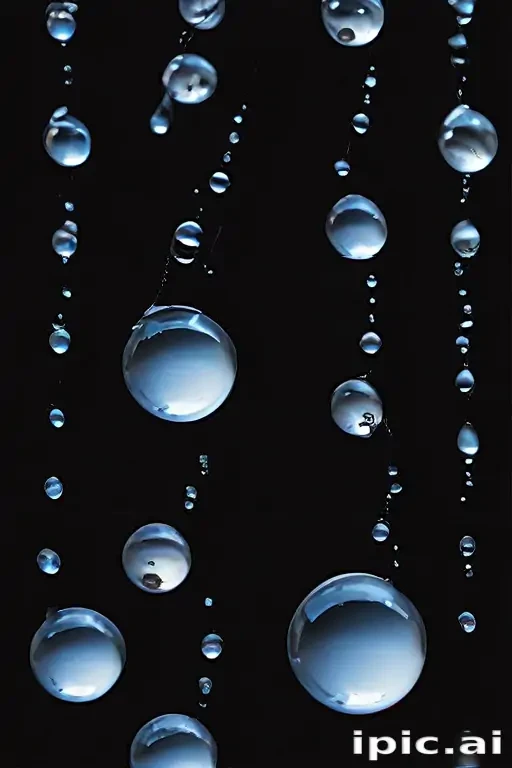 water droplets png transparent