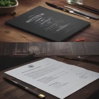 restaurant menu mockup free