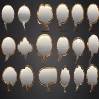 speech bubble clip art