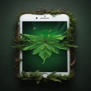 iphone wallpaper green