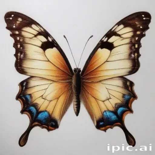 drawing butterfly