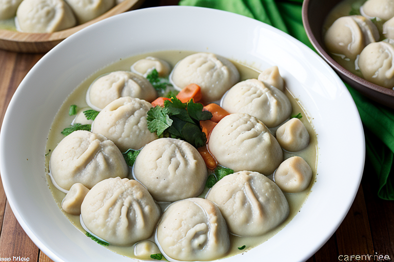 dairy free chicken and dumplings
