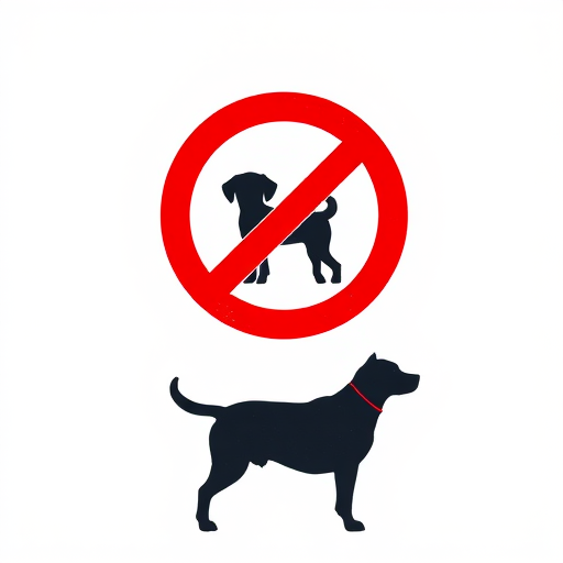 Generate a high-resolution image of a no dog pooping sign with a clear red circle and diagonal line over a silhouette of a dog, using a DSLR camera with 50mm lens, aperture f/8, ISO 100, and a white background for enhanced contrast.