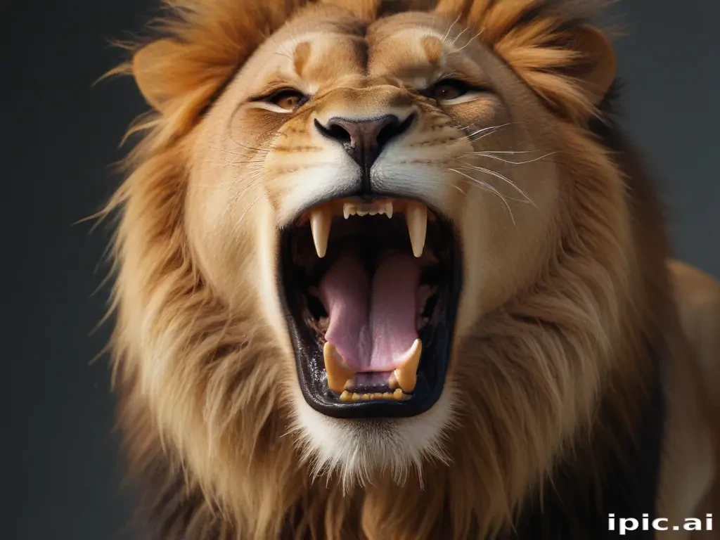 lion roar png