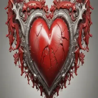 real heart wallpaper