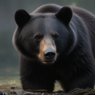 black bear png