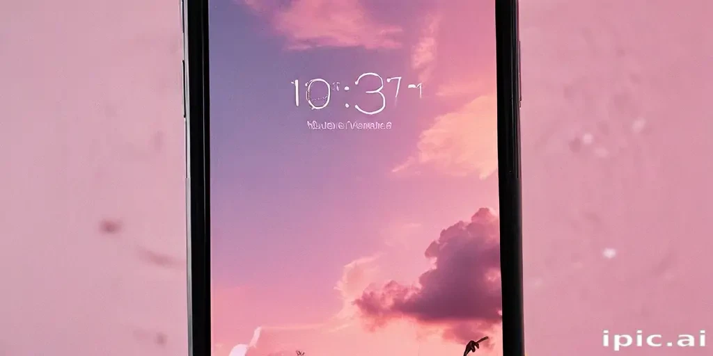 lockscreen aesthetic wallpaper iphone