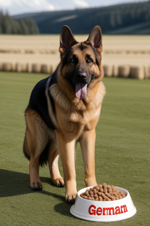 best dog food for german shepherd