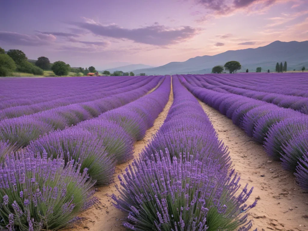 aesthetic lavender wallpaper