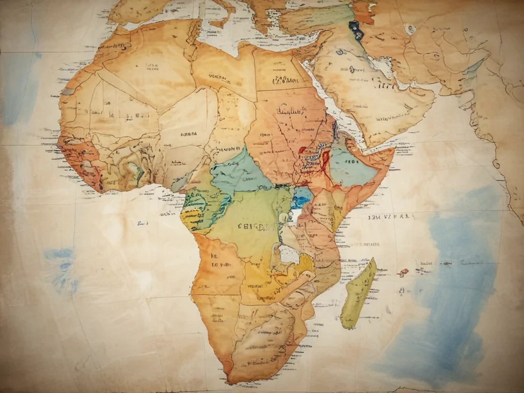 map of africa