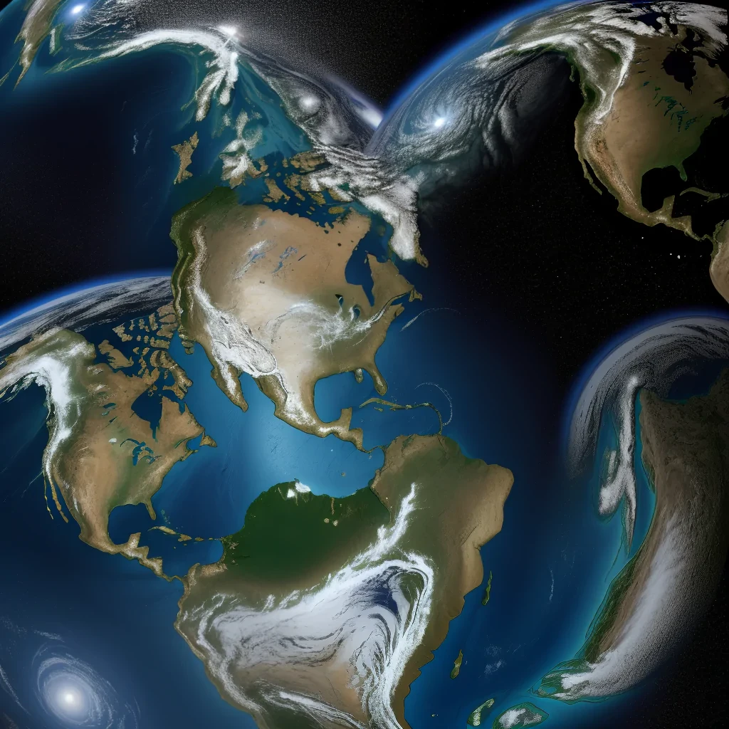 animated pic of earth