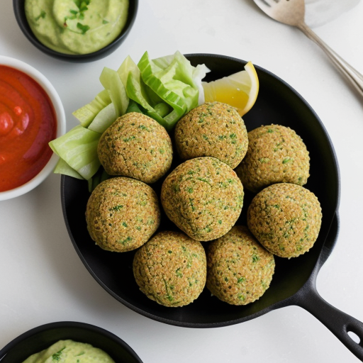 what to serve with falafel balls
