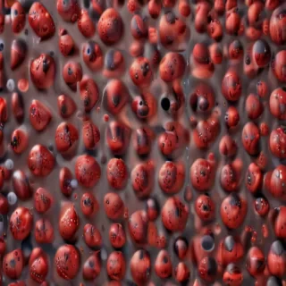 polka dots transparent
