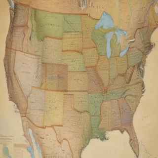 united states map