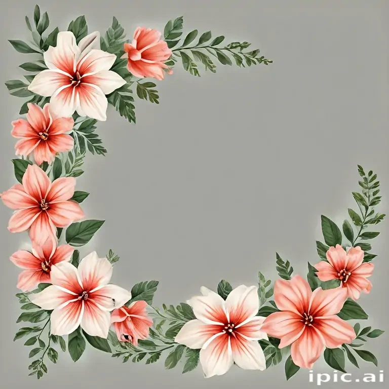border flower png