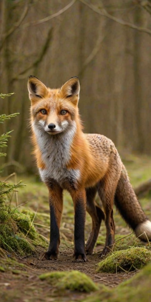 background fox