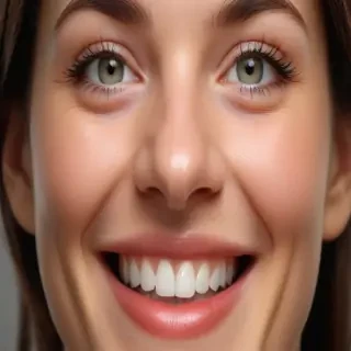 smiling face transparent