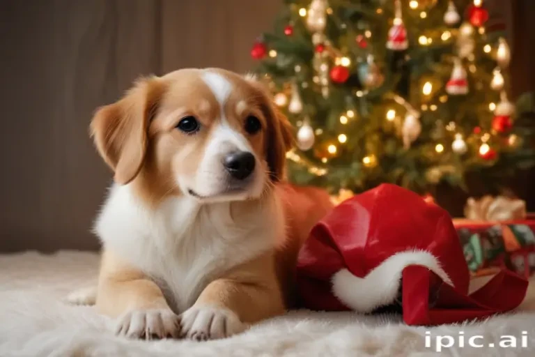 pictures of dogs christmas
