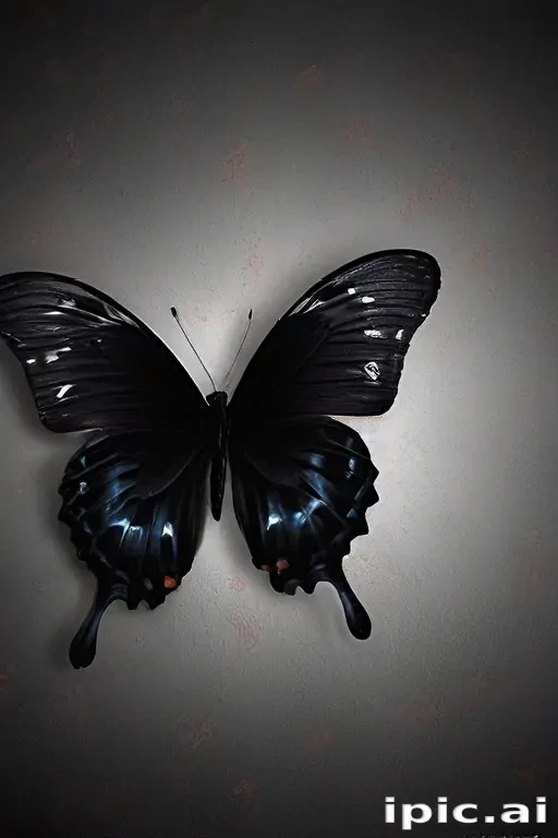 black butterfly wallpaper