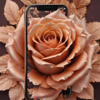 wallpaper for rose gold iphone