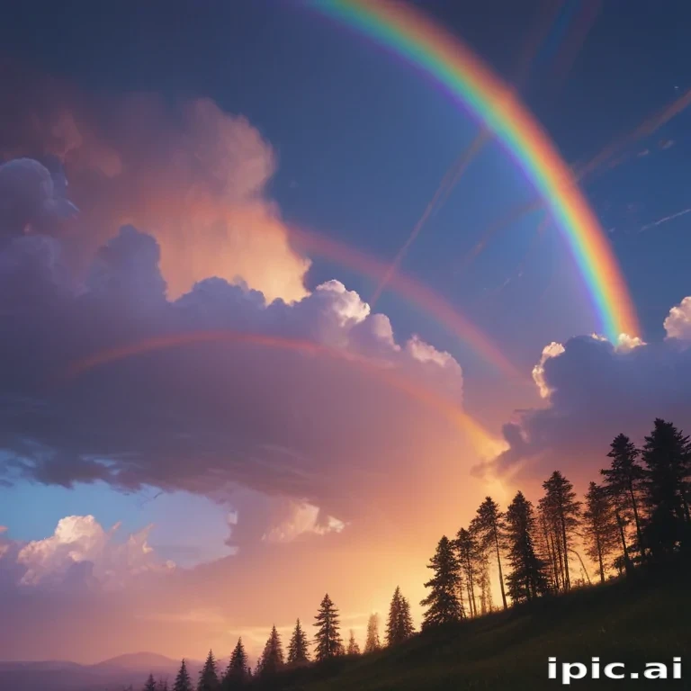 aesthetic rainbow backgrounds