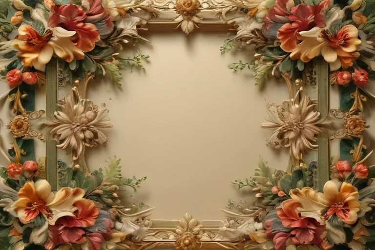 floral frame