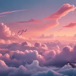 aesthetic clouds wallpaper