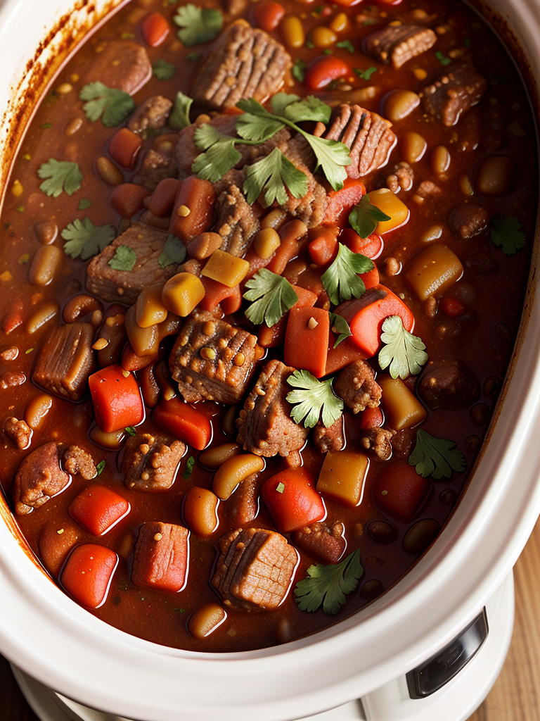 deer meat chili slow cooker