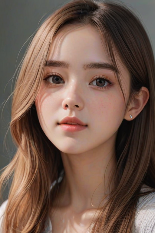 masterpiece,ultra-detailed,best quality,8K,illustration,cute face,clean skin ,shiny hair,girl,ultra-detailed-eyes,simple background