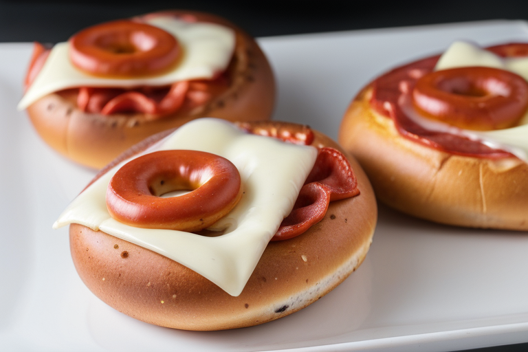 pizza bagel in air fryer